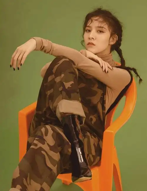 宋妍霏的双马尾造型,可甜可酷魅力十足