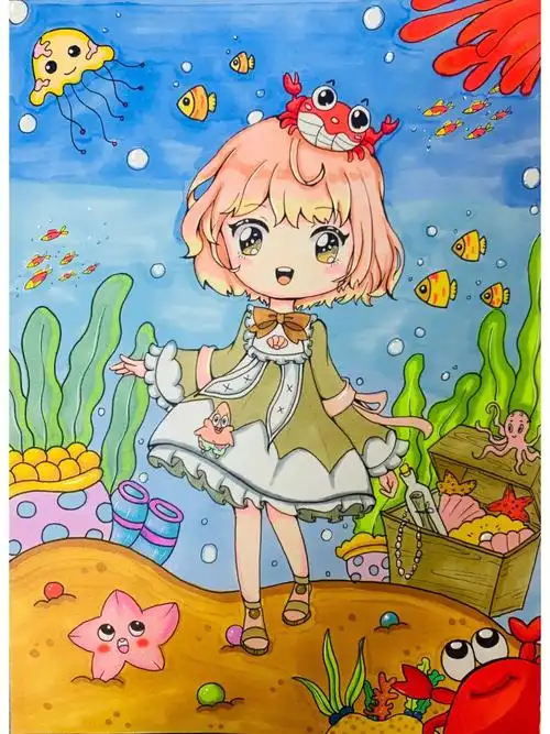 q版漫画人物步骤图