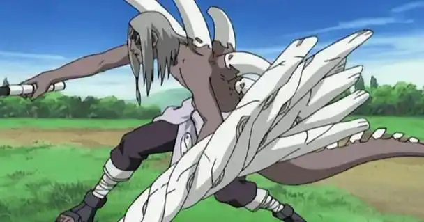 辉夜一族(又译竹取一族)血继限界"尸骨脉"的持有者,被大蛇丸看中,一心