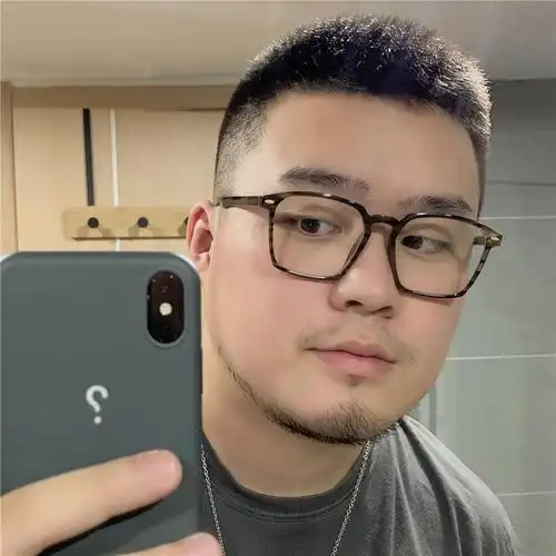 maxb 大脸方形眼镜框近视潮男大号胖子大框平光镜防蓝光辐射大头