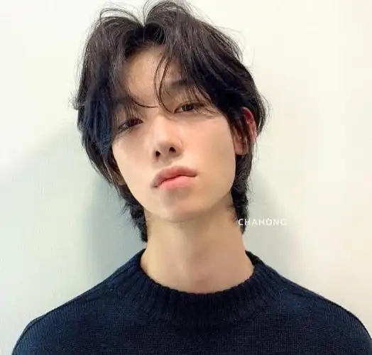 狼尾烫头发型图片 小狼尾烫卷发酷炫十足 - 狼头发型 - 发型站