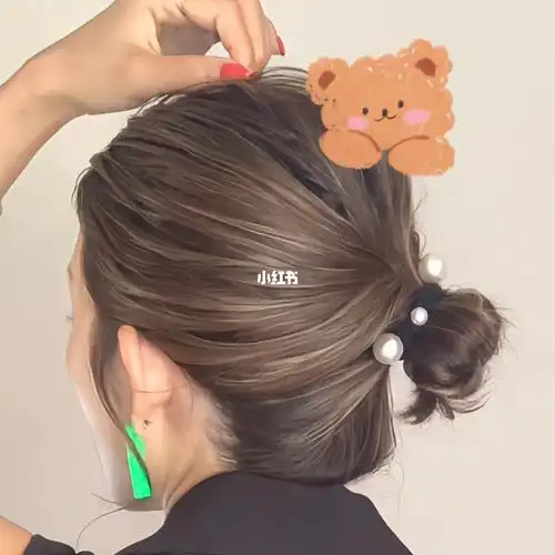 20秒74精致短发扎发73精简教学60