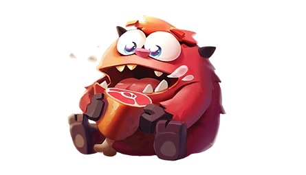 贪吃小怪物图鉴之红毛怪