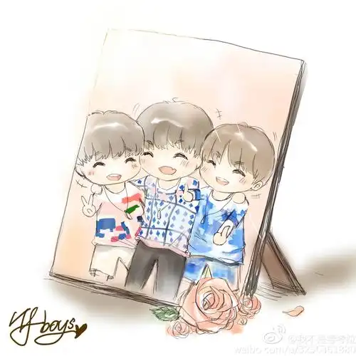 三人同行,cr: logo