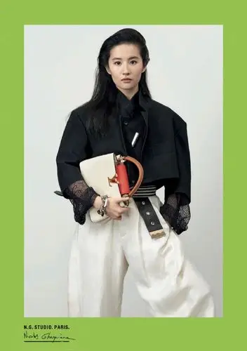 由创意总监nicolas ghesquiere亲自掌镜拍摄,品牌代言人刘亦菲出镜