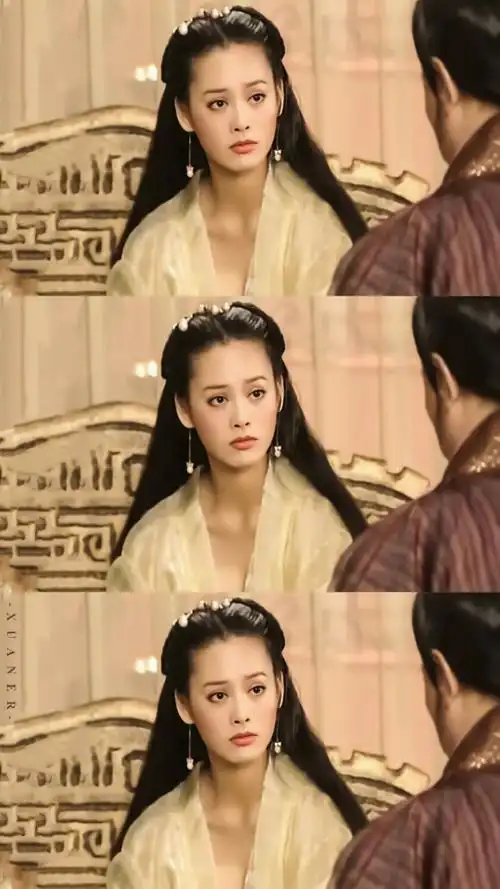 宁静19年前的古装,不用加滤镜,都有着"难以驯服"的美