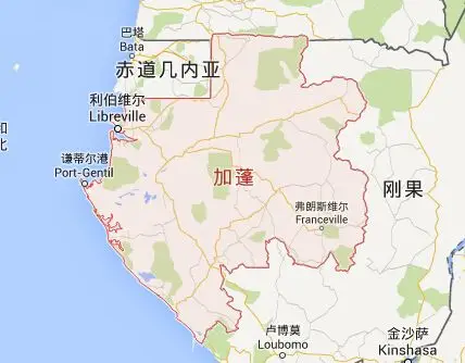 加蓬地图|加蓬首都地图|加蓬热门城市地图