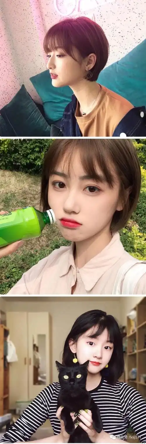 想要嫩回18岁,全靠这款短发_女生