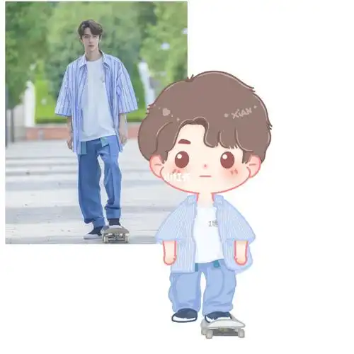 procreate绘画  #头像  #头像约稿  #王一博  #酷盖王一博  #辈藏