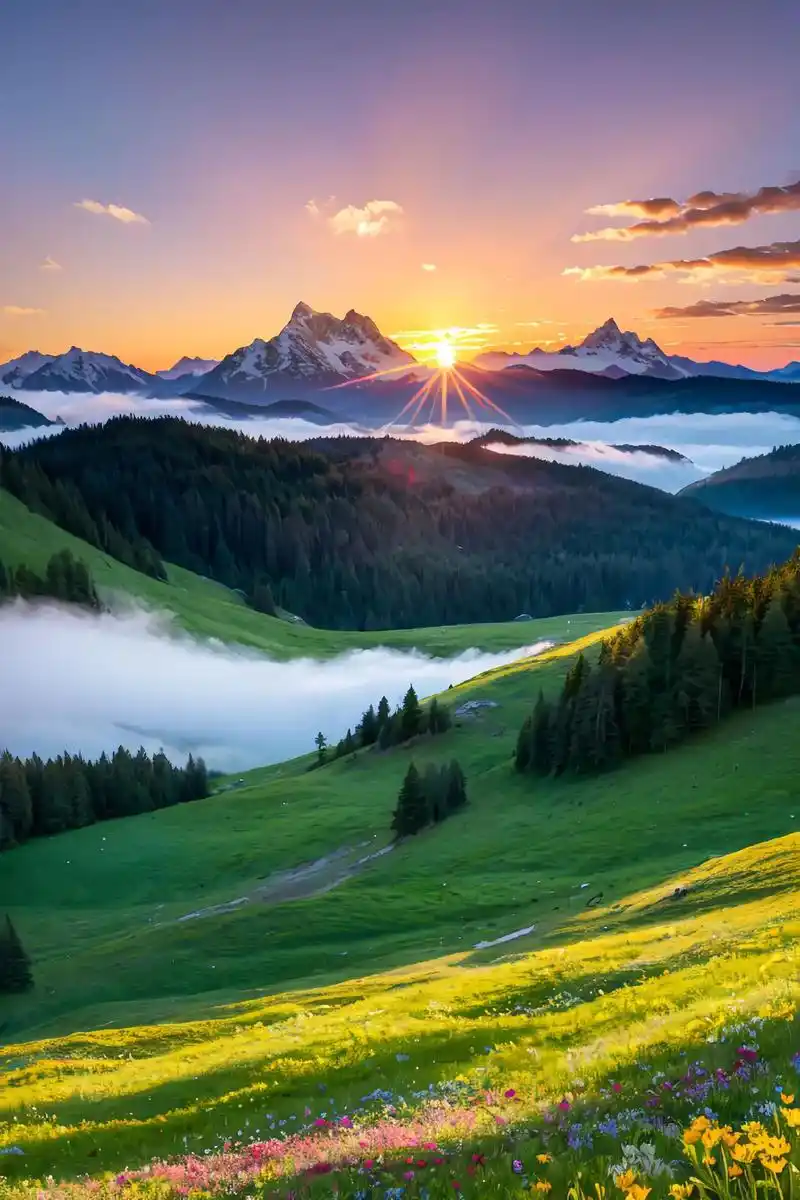 感受阳光山水,让美景串成生活的美好记忆.#一起享受大自然的美 - 抖音