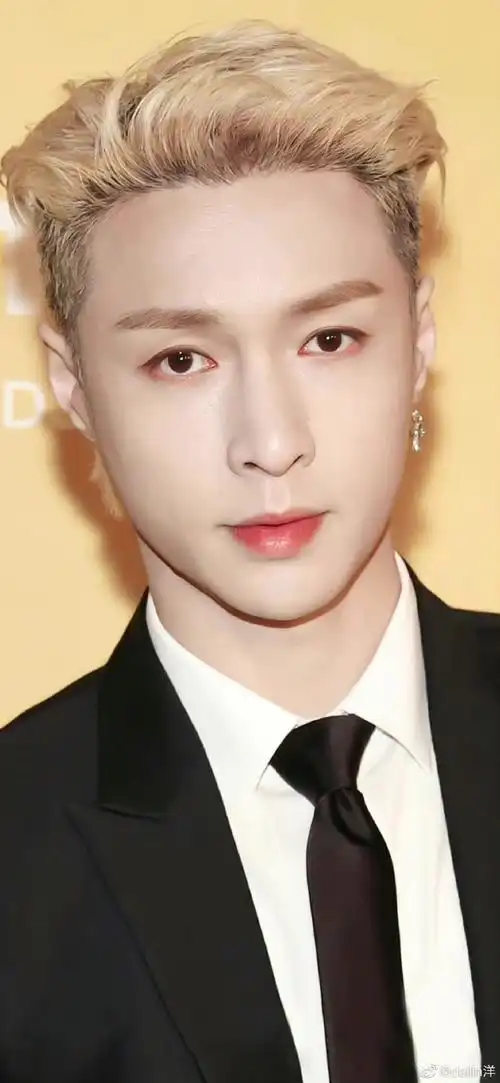 张艺兴外网红毯生图