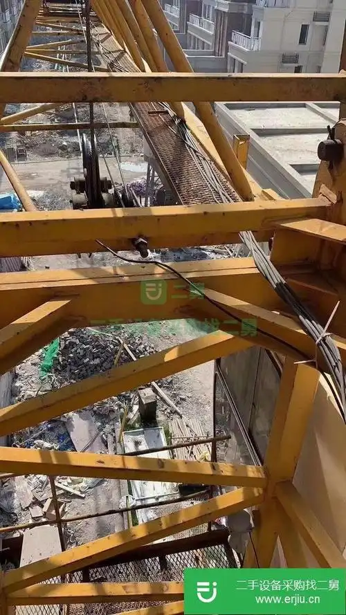 河南出售二手吴淞6010塔吊8吨机构标高45米