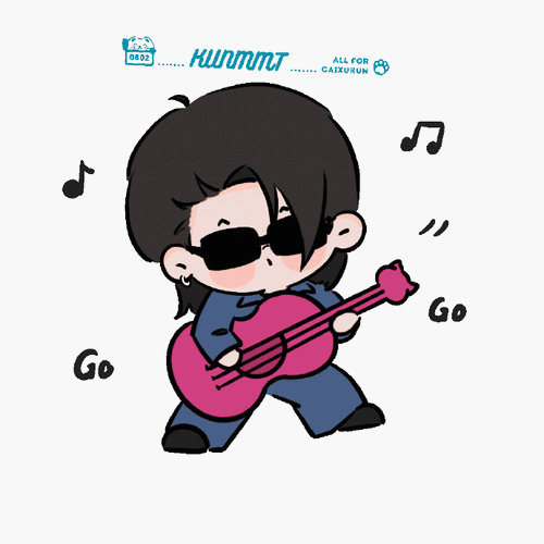 哈哈哈哈,继续分享我们的q版小可爱#蔡徐坤#|#kun