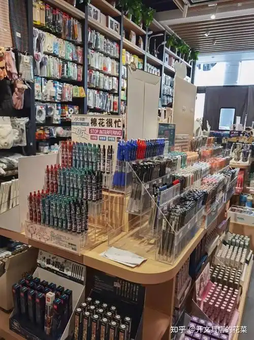 怎么开文具店之中性笔的陈列学习案例分享 - 知乎