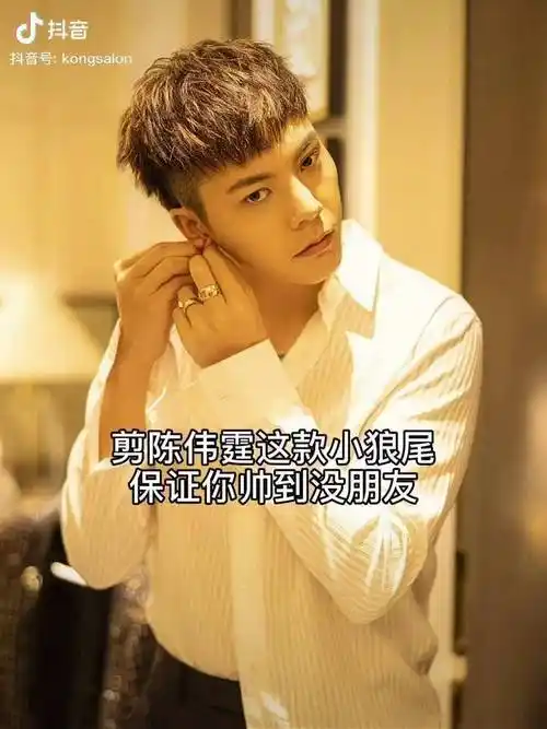 剪陈伟霆这款小狼尾保证你帅到没朋友陈伟霆同款不要限流
