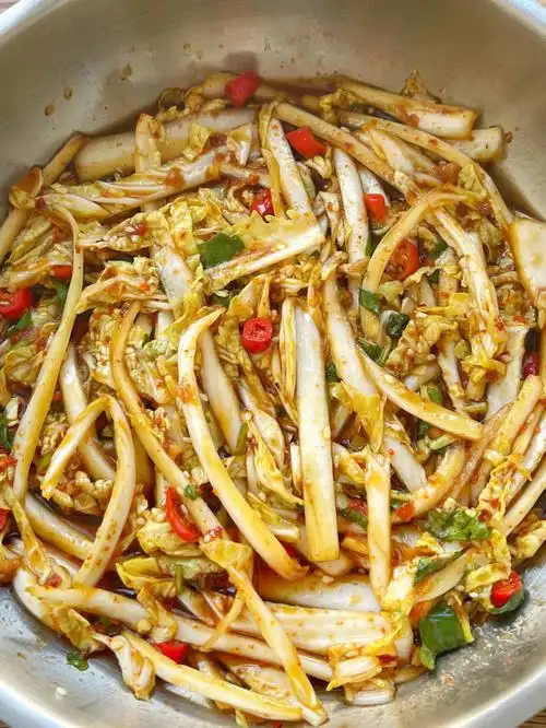 娃娃菜这样拌一拌太好吃啦无敌下饭