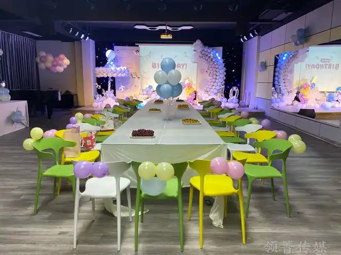 领菁传媒可承办生日派对啦