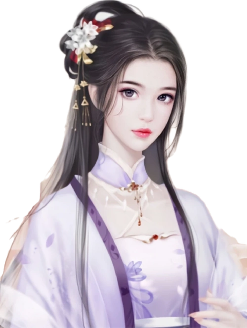 古风立绘女主免扣