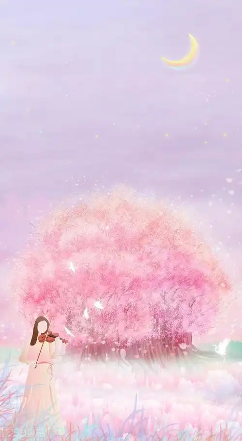 日月星辰大海,这治愈系的唯美画风 ,送与你从此星辰大海,独我一人赏你