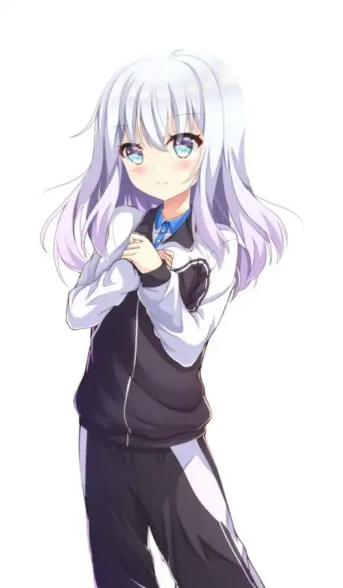 二次元校服女生练习