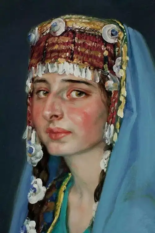 于小冬最新南疆写生作品 于小冬油画人物作品高清图片全集