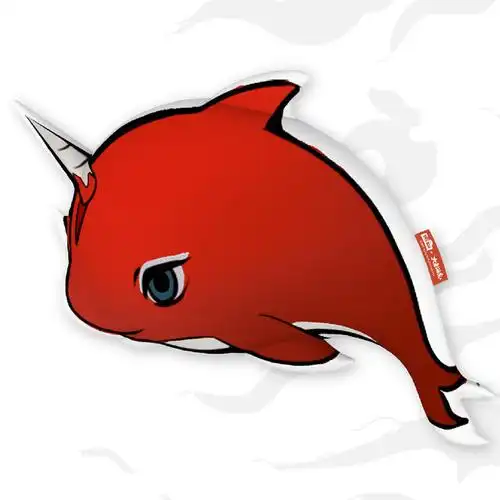 游游铺子大鱼海棠抱枕毛绒玩具公仔电影动漫周边鲲靠垫腰靠玩偶