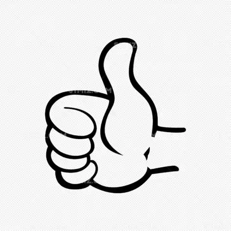 简笔画最棒的手势初学简笔画棒的简笔画大拇指很棒手势简笔画怎么画