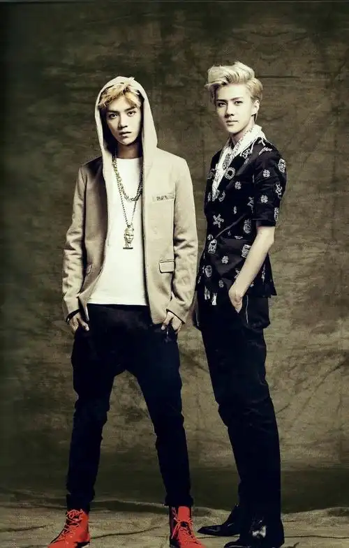 sehun 吴世勋 鹿晗 勋鹿