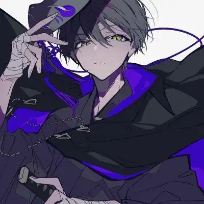 意境魅力手绘动漫男头集|黑暗终会破晓_男生头像_我要个性网