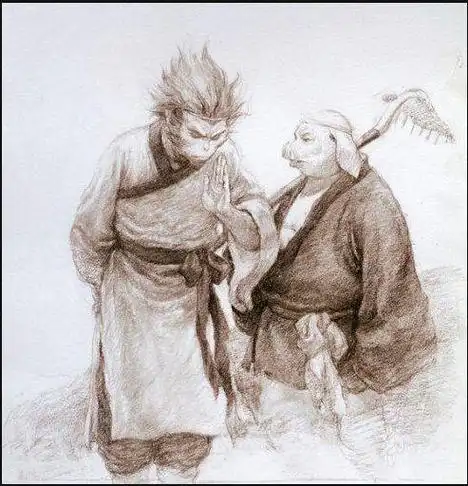 他笔下的"东方猴子"细腻传神, 狂傲不羁充满情绪|东方|刘冬子|西游