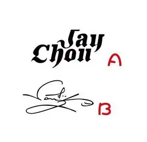 明星签名贴 灯眉贴 反光个性汽车贴纸 周杰伦签名车贴 jay