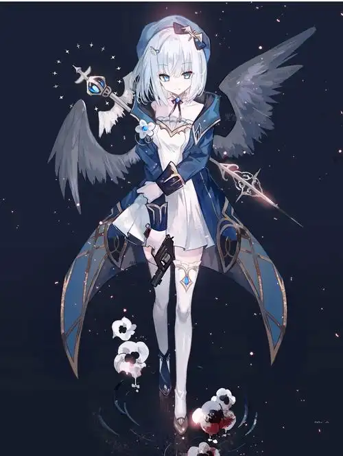 虚拟主播live2d立绘 拆分 - 米画师