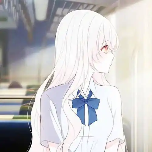 动漫情头丨不明显学院风情侣头像_wi-fi_图片_时候