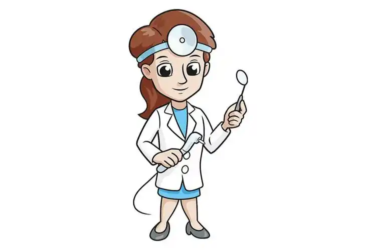 怎么画美丽女医生简笔画画法步骤中国医生头像简笔画图片画个卡通医生