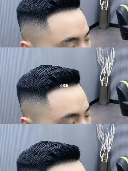 超短油头剪发分享男士短发也可以打理油头哦头发不在于长短,在于你