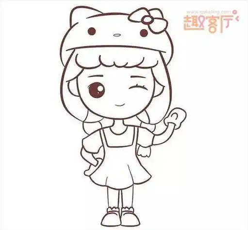 可爱幼儿园漫画简笔画可爱