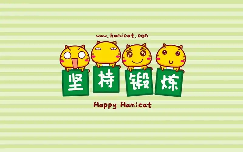 哈咪猫的各种坚持,高清图片,电脑桌面-壁纸族
