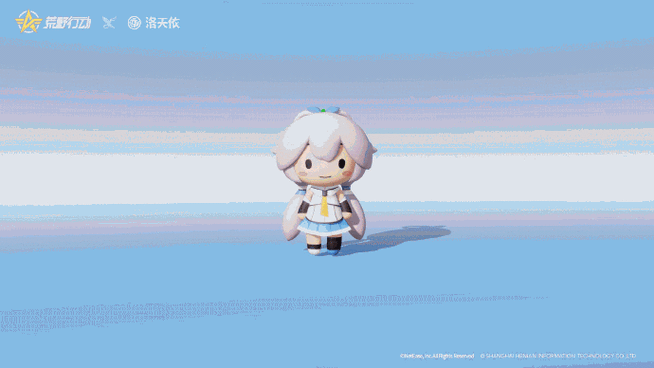 看到这个可爱的q版殿下了吗?人手一个不用抢!