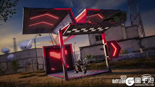 pubgx杜卡迪联动驾驶炫彩摩托车皮肤畅游游戏