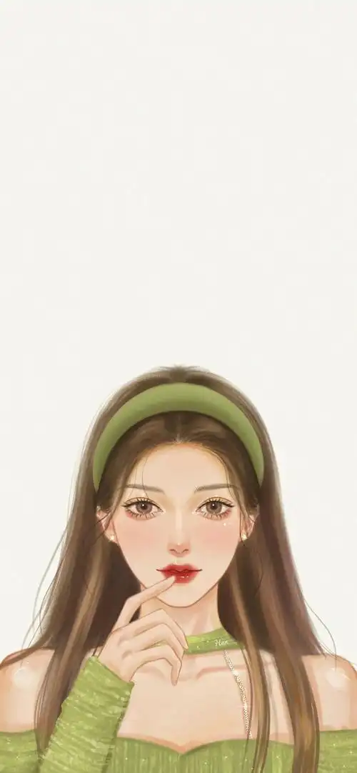 手绘ins仙气风壁纸,甜甜的美少女心__财经头条