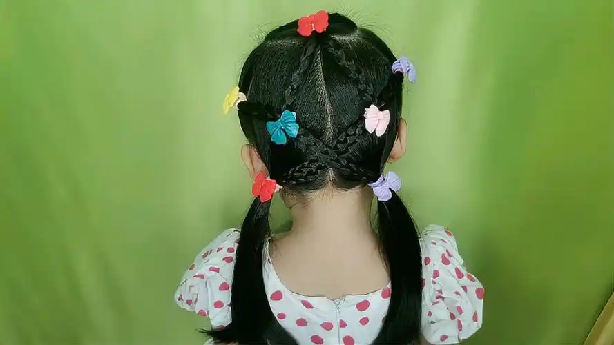 儿童漂亮发型扎法这样扎甜美可爱出门回头率百分百