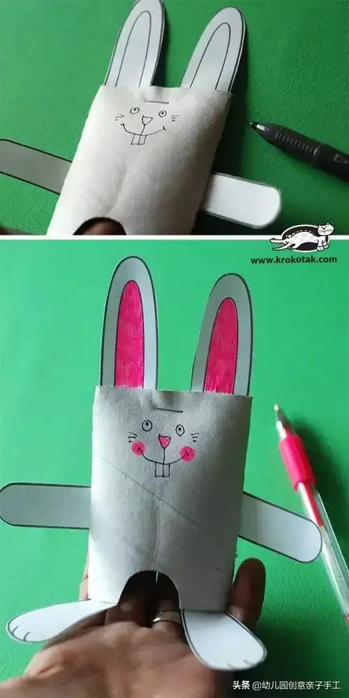 废旧利用 | 幼儿园手工卷纸筒制作大全,超实用