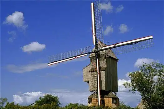 法国,北加莱海峡地区,风车