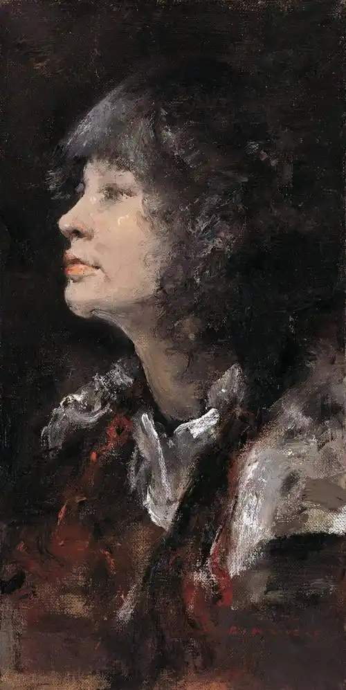 优雅的姿态——郭润文笔下的女性肖像_cm_油画院_芥子园