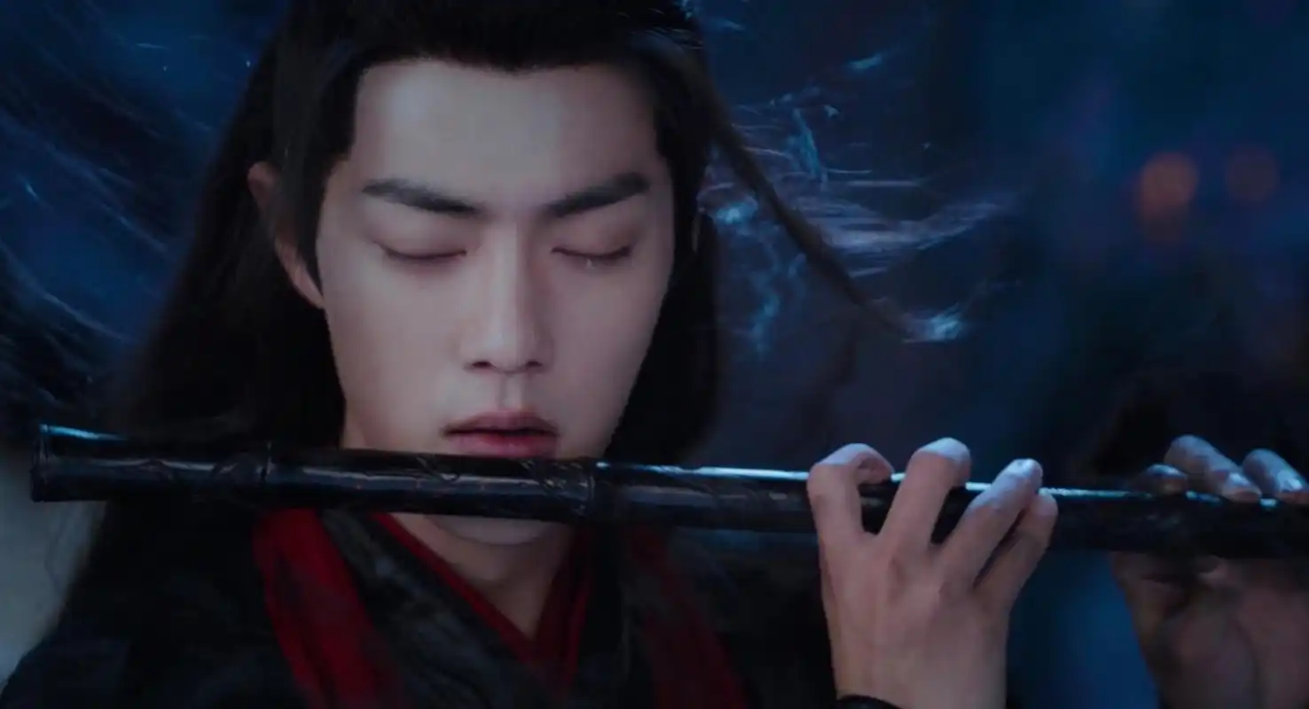 《魔道祖师》里的魏无羡,大概是肖战演得最灵动的角色了,哭戏一绝,让