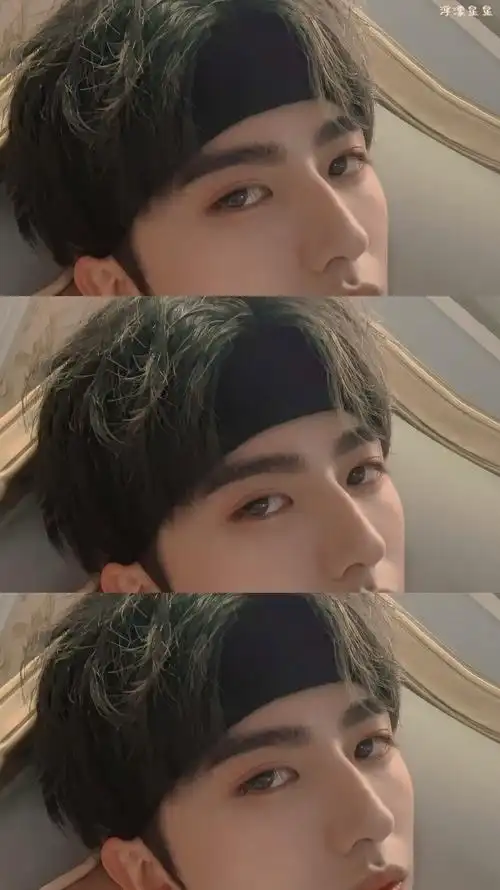 蔡徐坤 自拍 图源水印