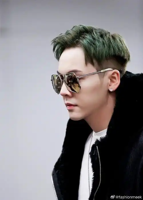 陈伟霆橙色头发