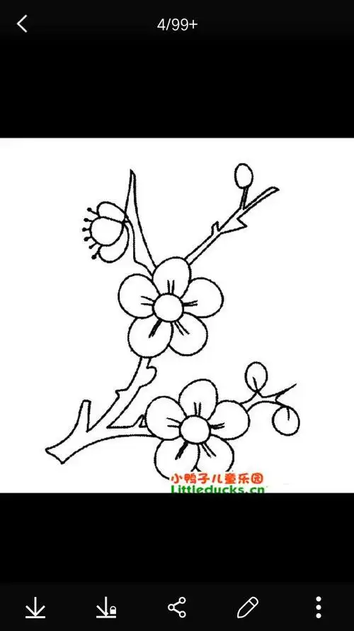 梅花的简笔画梅花的简笔画怎么画最好看又简单