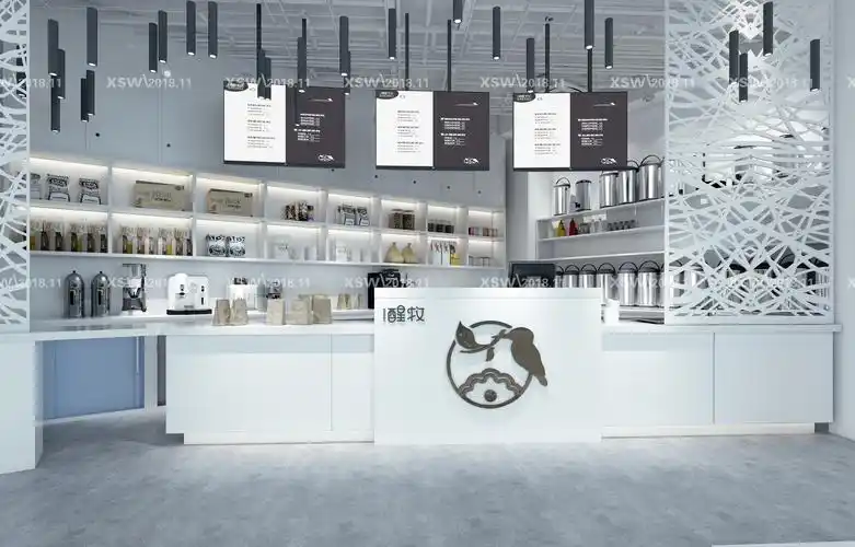 奶茶店面设计