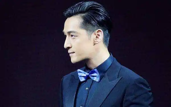 胡歌的发型该怎么剪?给你这3款成熟男士的发型参考_背头_头发_头顶
